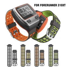 

Watchband for Forerunner 310XT Colorful Sport Silicone Replacement Watch Strap for Forerunner 310XT Wristband