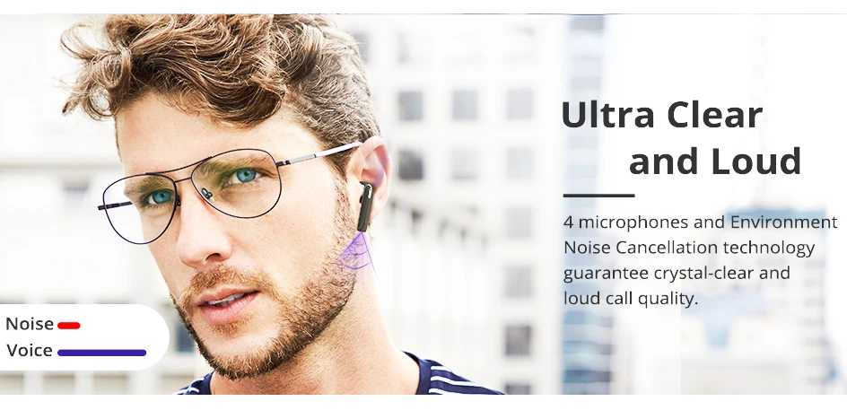 Bluetooth Earphones Tronsmart Onyx Ace TWS Wireless Earbuds aptX Qualcomm Chip Noise Cancelling Touch Control 24H Play IPX5 (3)