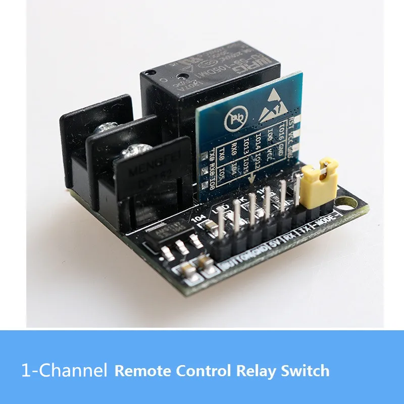 

Remote Control Relay Switch 10A Mini Smart Plug 1-Channel DC 5V Relay Module Support Siri (No Apple MFI)/Alexa/Google