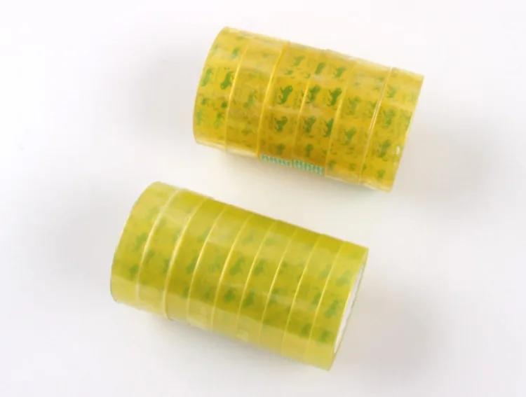 Transparent Tape Small Adhesive Tape Wide 1cm Thick 1cm Bouquet Package Adhesive Tape Flower Shop Accessories Material Learning