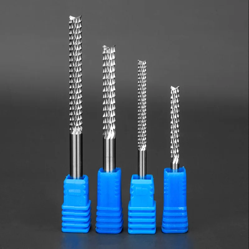 

Carbide Tungsten Corn Milling Cutter PCB Corn Teeth Milling Bits End Mill CNC Router Bits for Engraving Carving Machine Lathe
