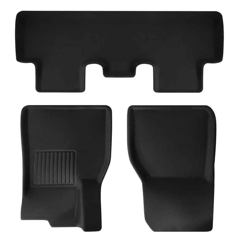 All Weather Floor Mats for Tesla Model Y 2020 2021 Waterproof Non-Slip Modified Fully Surrounded Car Liners | Автомобили и