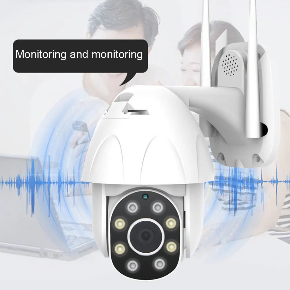 

1080P Outdoor Smart Network Mini Home Easy Install Waterproof Dome Surveillance Wireless WiFi Multifunction IP Camera Security