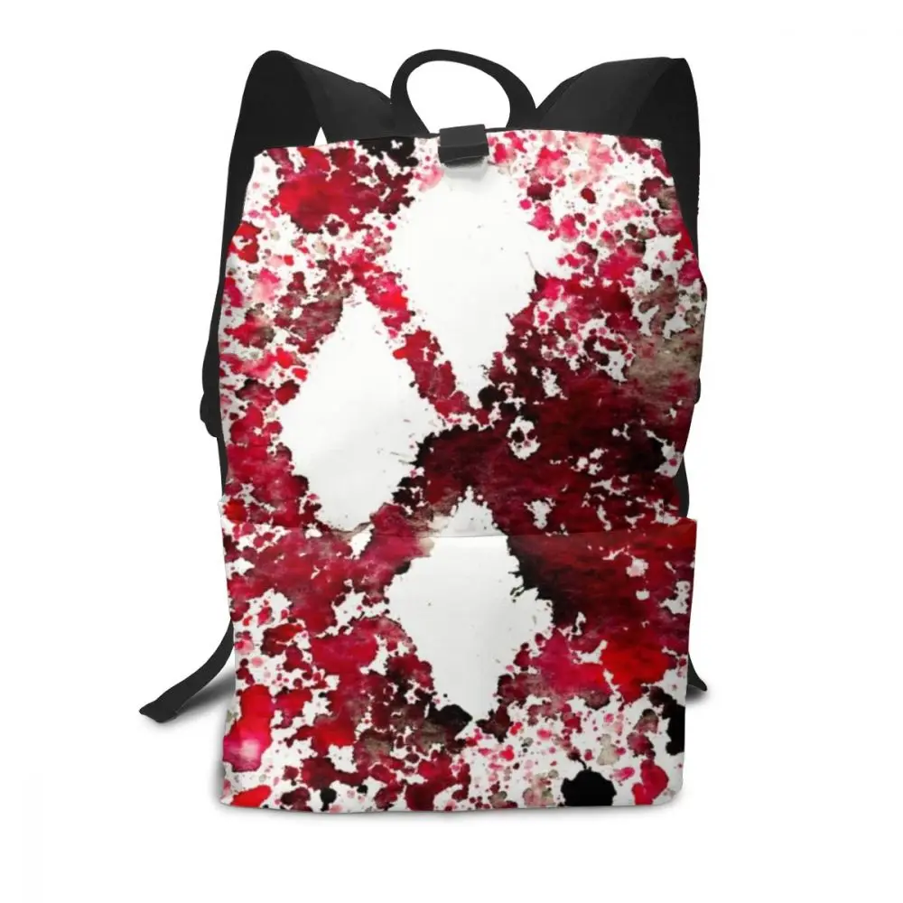 Харли Квинн рюкзак Харли Квинн рюкзаки многоцелевой Подростковая сумка высокого качества мужские-Женские трендовые сумки - Цвет: Diamonds Quinn