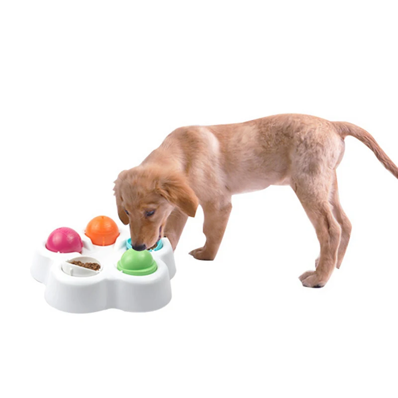 Smartpet забавная игрушка-головоломка для домашних животных, игрушки для повышения IQ, медленное Кормление домашних животных, миска против дросселя, интеллектуальная игрушка для домашних животных, интерактивная игра