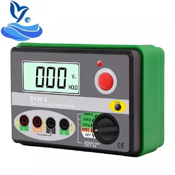 

DUOYI DY30-1 Digital Insulation Resistance Tester Meter 2000M 0hm 250V 500V 1000V Megohmmeter Voltmeter Car Circuit Test Repair