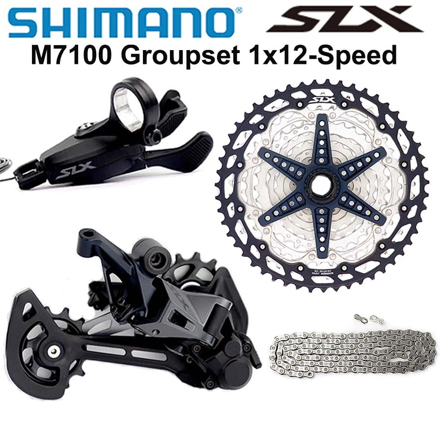 SHIMANO SLX M7100 12v Groupset 12 Speed MTB Mountain Bike Shifter Rear