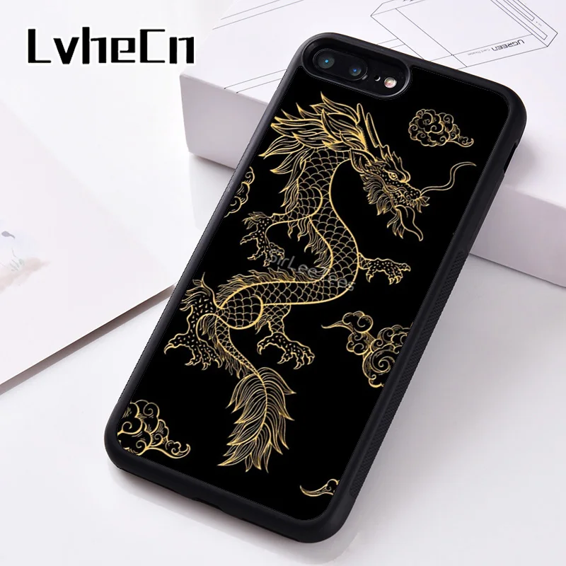 LvheCn силиконовый резиновый чехол для телефона iPhone 6 6S 7 8 Plus 5 5S SE 2020 X XS XR 11 12 PRO MAX