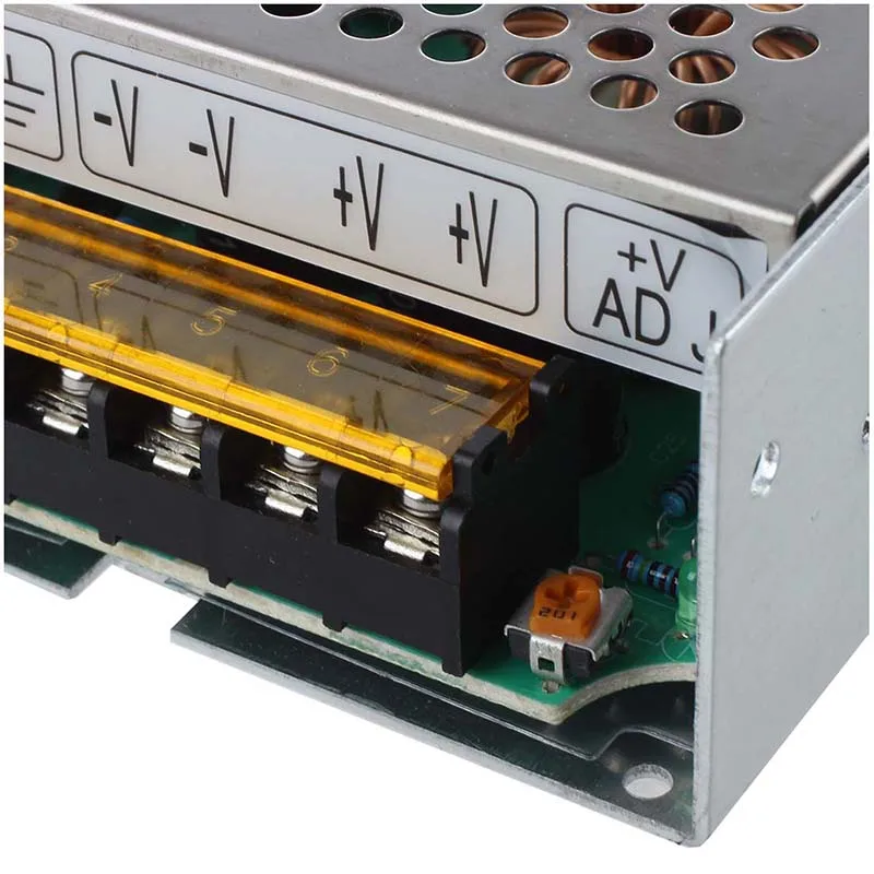 AMS-DC 12V 10A импульсный источник питания регулируемый трансформатор с защитой от короткого замыкания и перегрузки по току