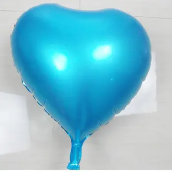 

2PCS/SET Aluminum Foil Heart Shape Balloons Air Ballons Happy Birthday Wedding Decoration Balloon Event Party Supplies