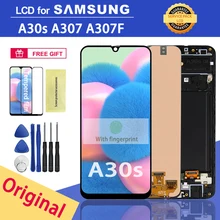 

6.4" Original LCD Display For Samsung Galaxy A30s A307 A307F LCD Screen Touch Digitizer Assembly For Galaxy A30s Display