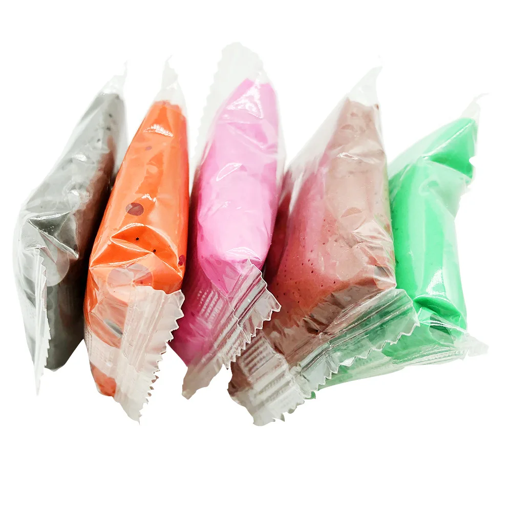 24 цвета набор лизунов Slime Making Kit для девочек и мальчиков детские прозрачные шарики из пенопласта