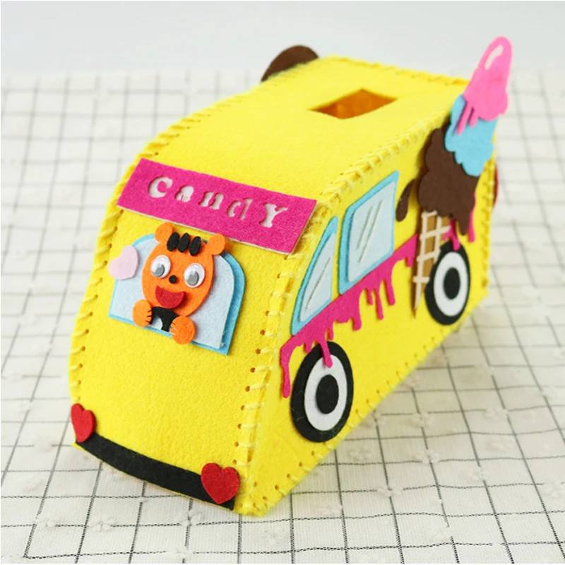  Sz Steam Non-Woven Fabric DIY Tray Children Non Woven Material Set Children Early Teaching Toy Kind - 4000303127240