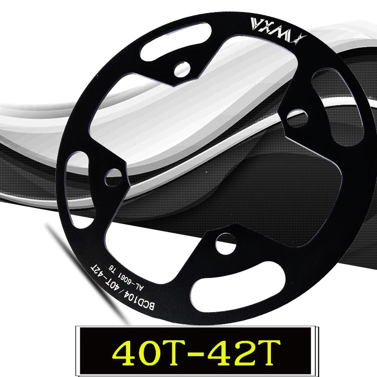 VXM 32-42T MTB велосипедная Звездочка защита колеса шатунная пластина велосипедная Звездочка цепная Шестерня Крышка Сплав запчасти для велосипеда