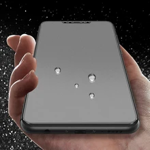 Водонепроницаемый матовый протектор экрана из закаленного стекла для Apple iphone XS MAX XR X 6 6S 7 8 Plus 11 Pro Max