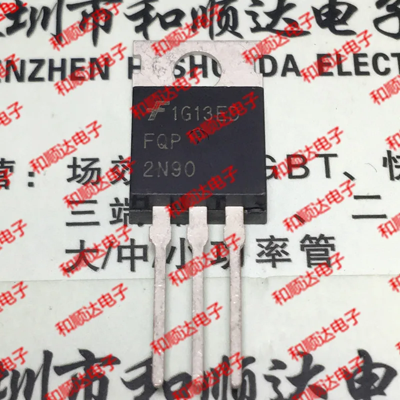 10 шт./лот FQP2N90 новое место, чтобы-220 900V 2.2A