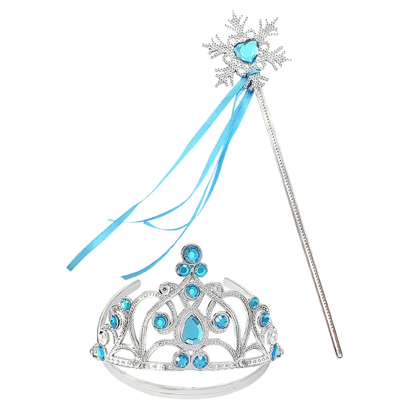 Детский набор аксессуаров для волос Disney Frozen повязка на голову с короной Эльзы