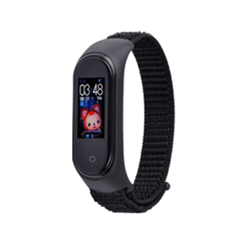 Nylon Strap Wristband for Xiaomi Mi Band 5 4 3 Wrist Bracelets Sport loop watch Belt Smart Watch Band Replacement Accessories