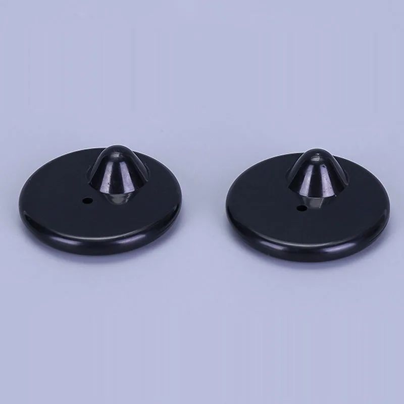 EAS RF hard tag 50mm 8.2mhz security clothes tag eccentric round hard 1000pcs