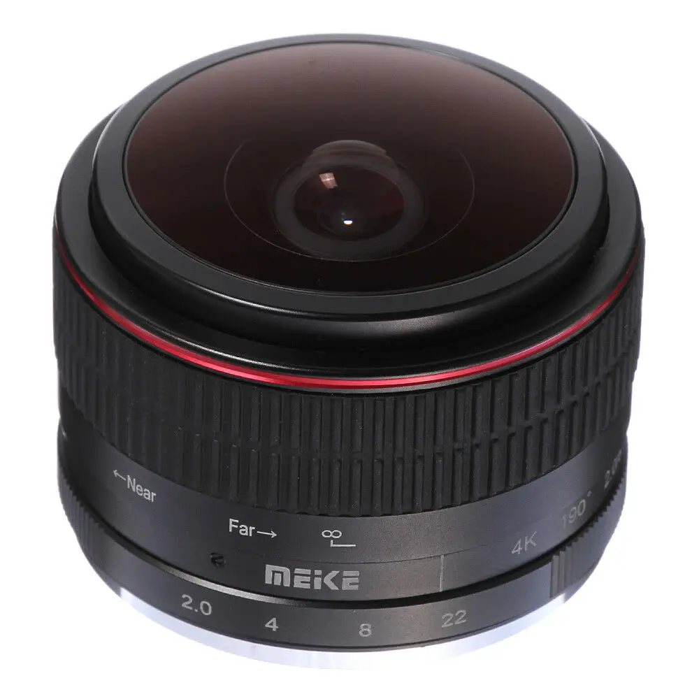 JINTU MK 6,5 мм F2.0-F22 ручная фокусировка широкоугольный объектив рыбий глаз MF для Canon EOS M Mount беззеркальная камера