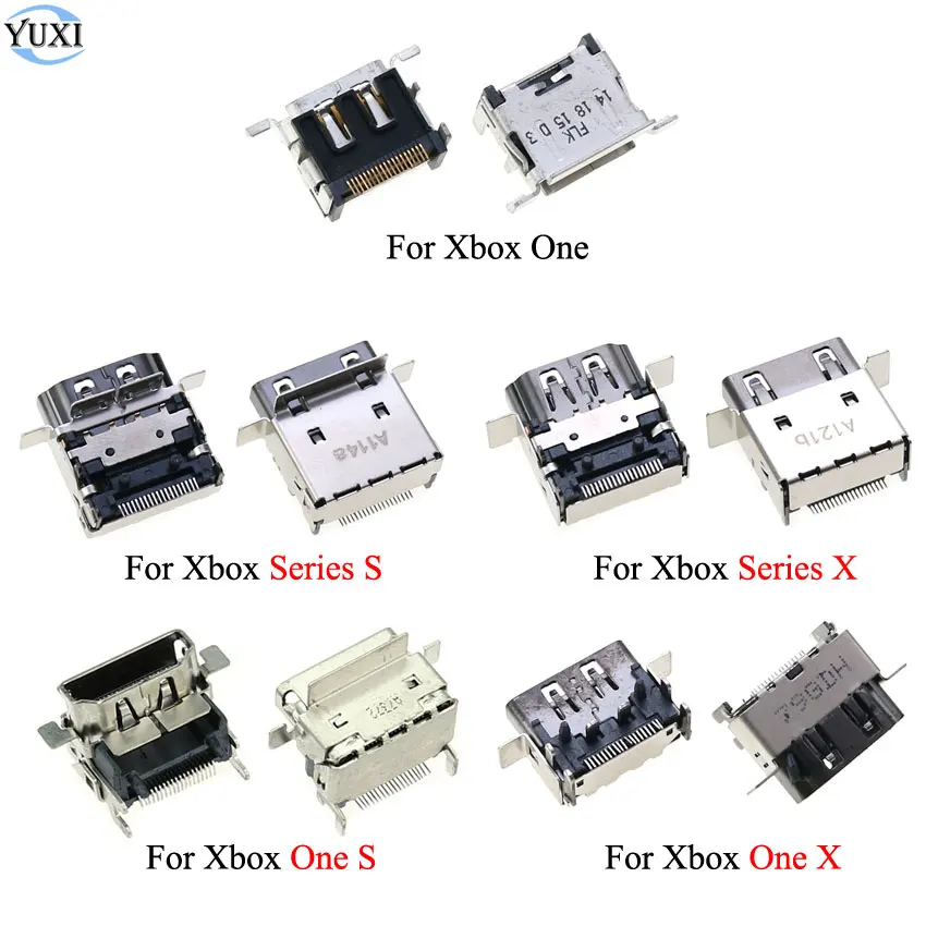 for Microsoft Xbox Series X Motherboard HDMI 2.1 Port Dock Socket Connector Ygpmoiki 