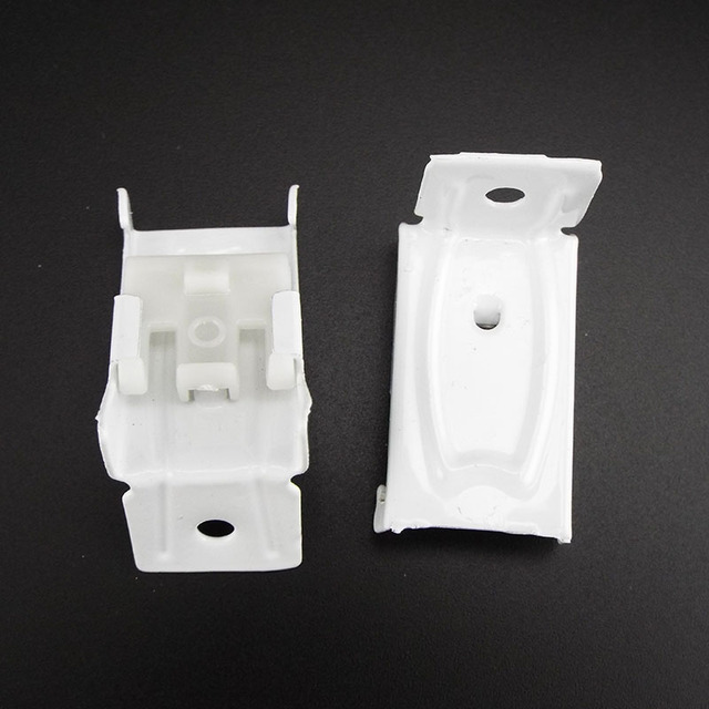 Single Side Mounting Bracket Fixed Top Installation Side mounted Curtain track rail Roller screw Accessories Fixed Top Code