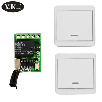 

Door Access Opener remote control switch 5V 6V 9V 12V Remote Control Push Button RF Wireless Switch 315 433 mhz Smart Home Alarm