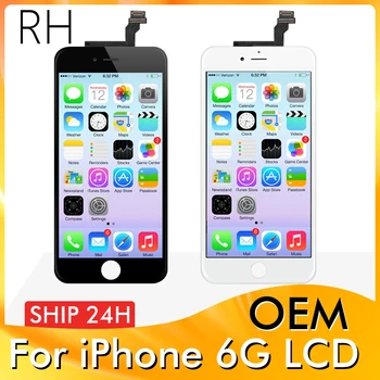

OEM 4.7 inch for iPhone 6 6G LCD display screen + Original flex cable + Free shipping For iphone 6 original display