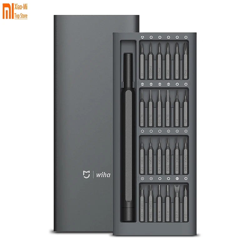 Оригинальный Набор прецизионных отверток Xiaomi Mijia Wiha 24 в 1 60HRC магнитные биты