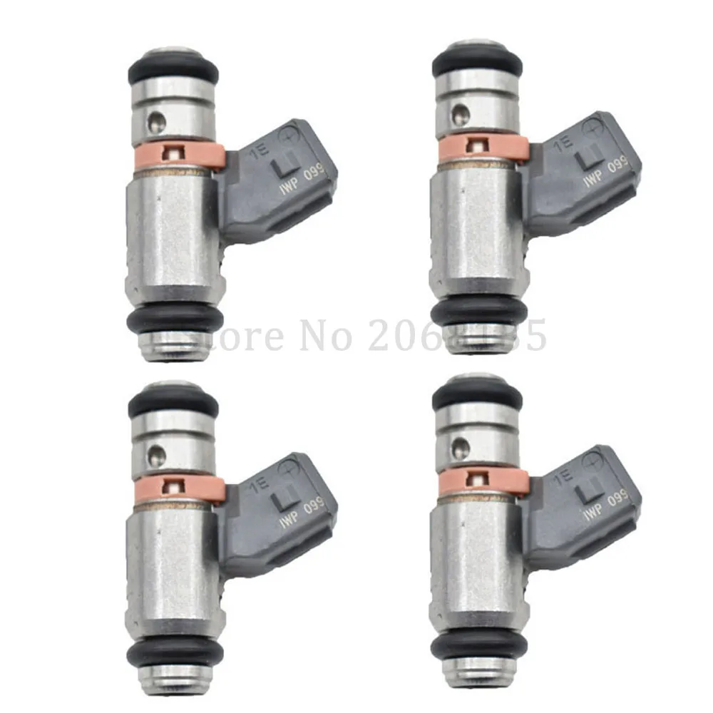 4X GENUINE RENAULT CLIO KANGOO TWINGO 1.2 16v PETROL FUEL INJECTOR IWP099