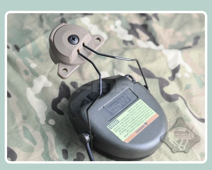 Fma военный тактический шлем аксессуары рельсовый адаптер Bk/de/fg Tb347/998 гарнитура поддержка быстрого действия основной шлем Трековый адаптер