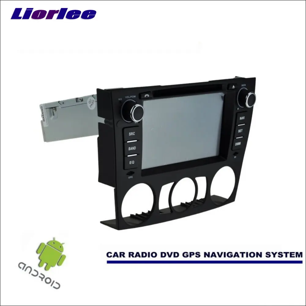 

Liorlee Car Android Navigation For BMW 5 M5 E90 E91 E92 E93 2005-2012 Manual AC Radio Stereo CD DVD Player GPS Navi Multimedia