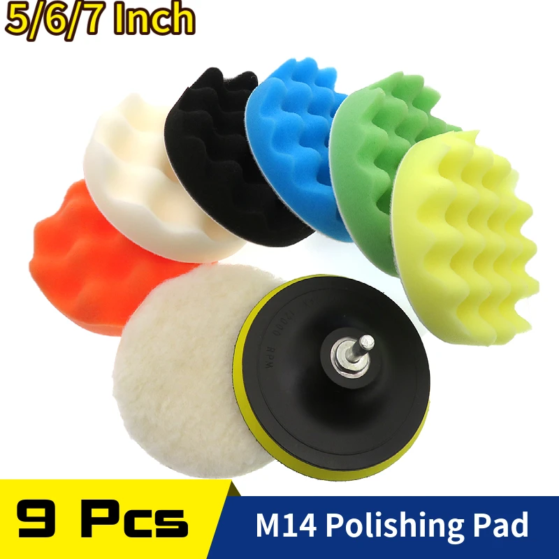 Car Polishing Sponge Drill Wheel Polisher Car Polishing Pad