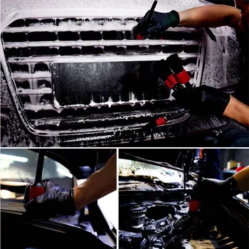

5 Pcs Detailing Brush Set 5 Sizes Auto Detail Brushes for Cleaning Wheels Engine Interior DNJ998