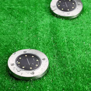 

Waterproof Solar Disc Light LED Outdoor Light Without Wire Connection Automatic Switch Suitable for Garden Grass Decoration