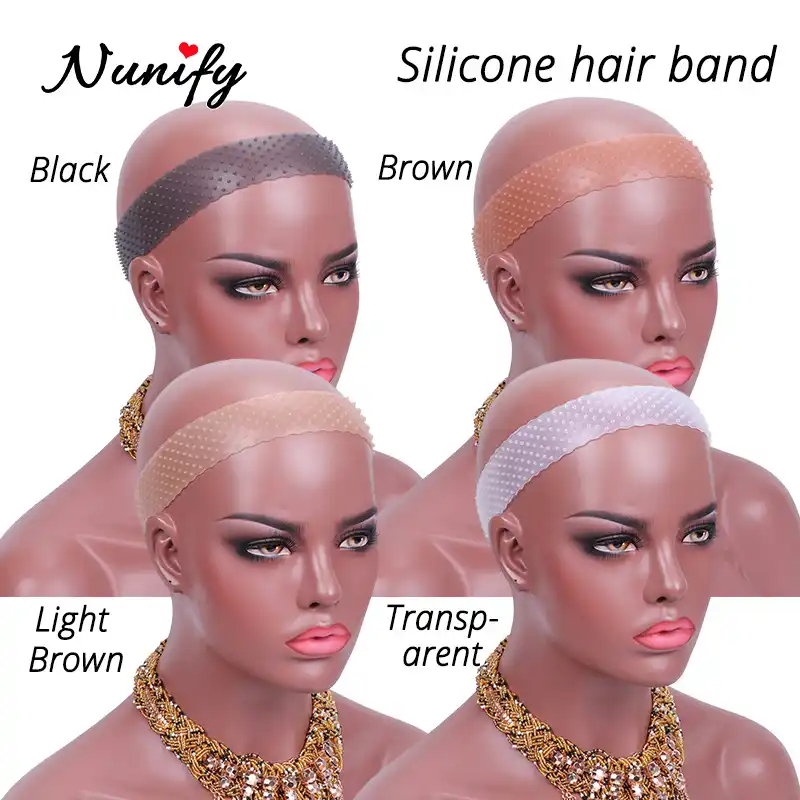 Nunify чулки Цвета: черный темно коричневый парик сцепление повязка на голову