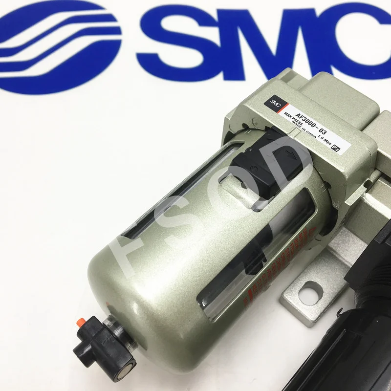 SMC AC3000-03 воздушный фильтр давления Регулятор комбинации AF3000+ AR3000+ AL3000 источник обработки AC серии