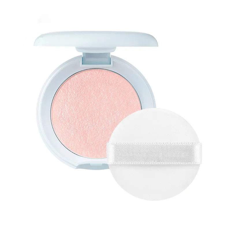 Небесно-голубой Shimmer Powder пудра палитра Макияж контур осветить тени пудра осветить мейкап контура лица инструмент - Цвет: Небесно-голубой