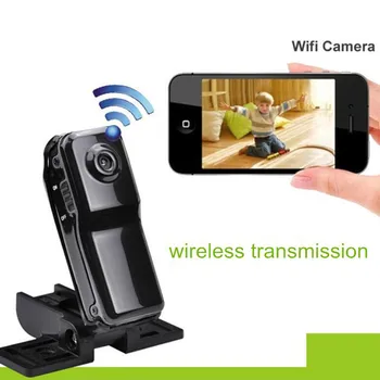 

New Sport WIFI Camera Mobile DV Wireless Video Portable Pocket Mini Camera support 24hours / 7 days continuous protection#T2