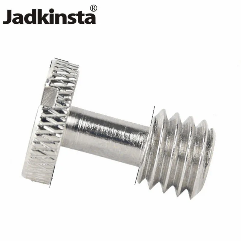 Jadkinsta 10pcs 3/8" Flat Head Convert Slotted Screw Adapter Thread