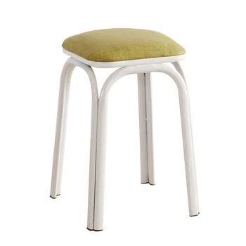 

Fashion creative dining table stool household square stool thickened adult restaurant dining chair simple living room high stool