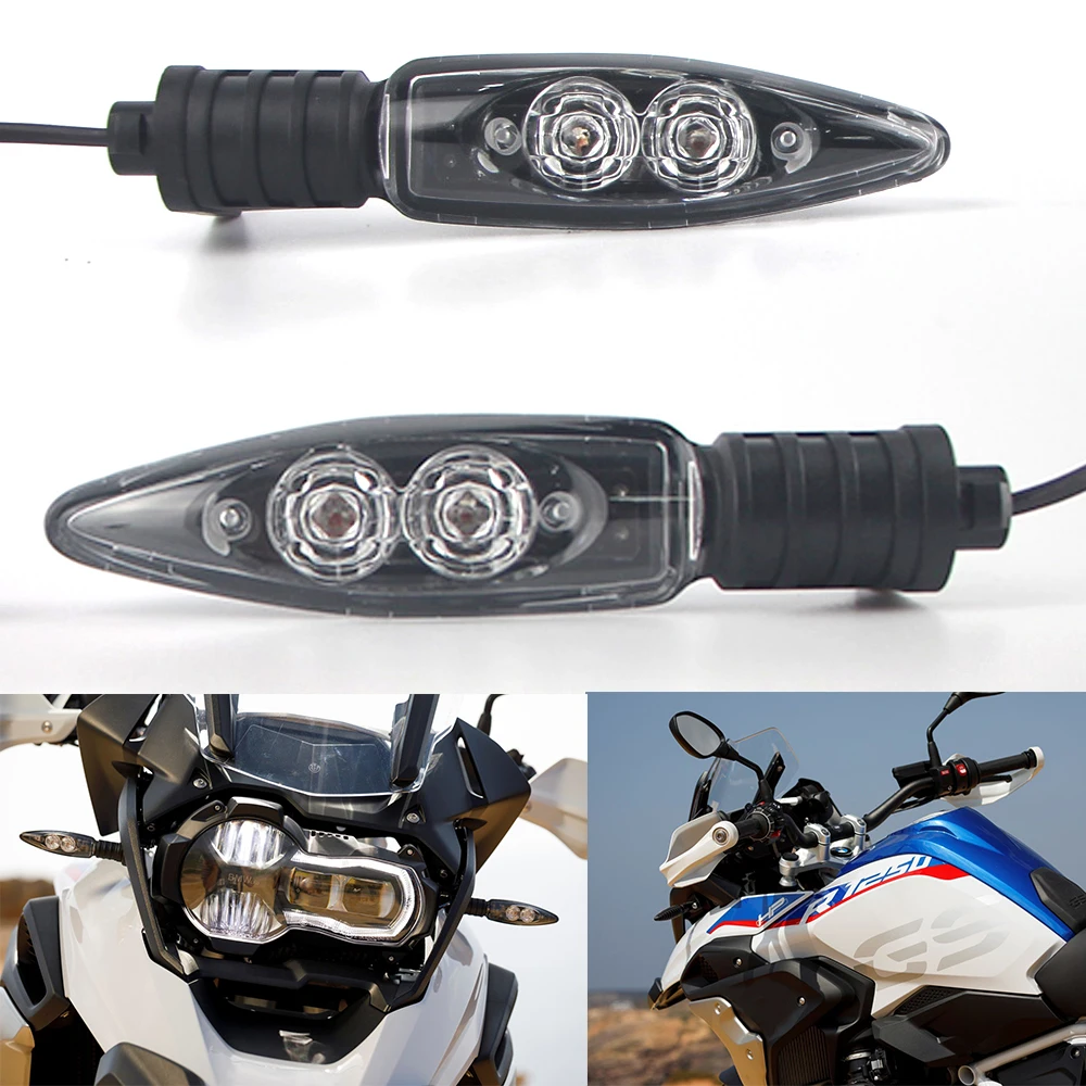 Для BMW G310R/GS R1200GS R1250 Приключения R1200R S1000R S1000RR F800GS/R K1300S мигалка поворотники мотоциклы светодиодный индикаторы|