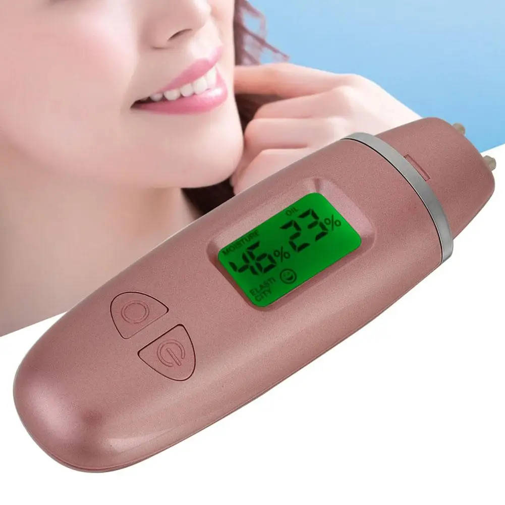 Portable High Presicion LCD Display Face Water Oil Analyzer Skin Moisture Monitor Detector Pen Analysis Machine | Красота и здоровье