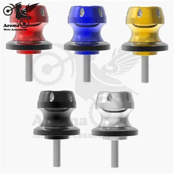 

CNC 6MM 8MM Aluminum swingarm spools slider stand screw M6 M8 dirt pit bike part motocross accessories motorcycle swingarm screw