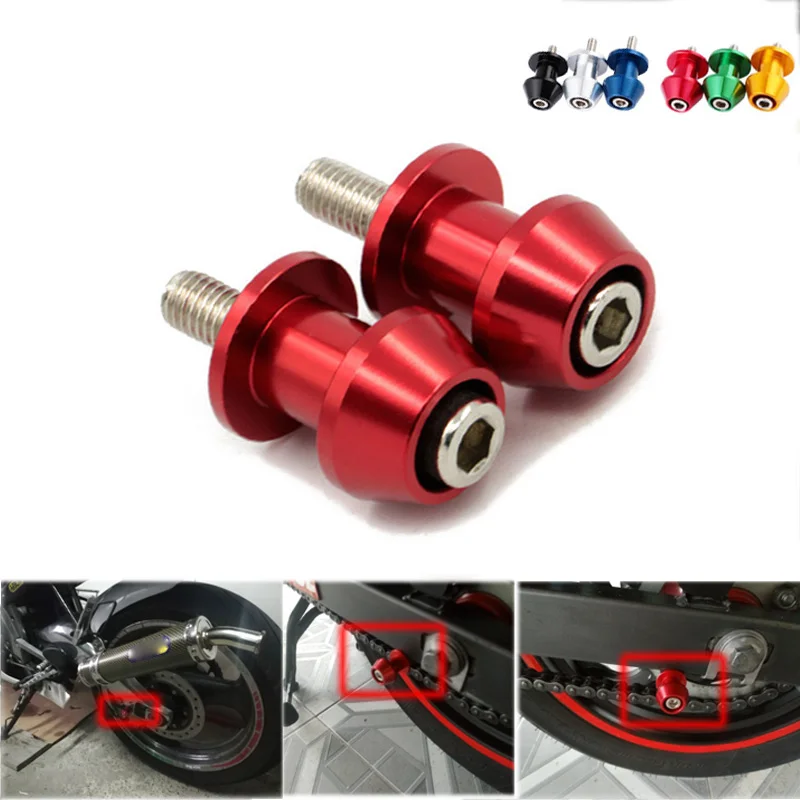 8 мм маятник Катушки ползунки поворотный винт подставки для Honda CBR 600 954 RR Suzuki GSXR 750