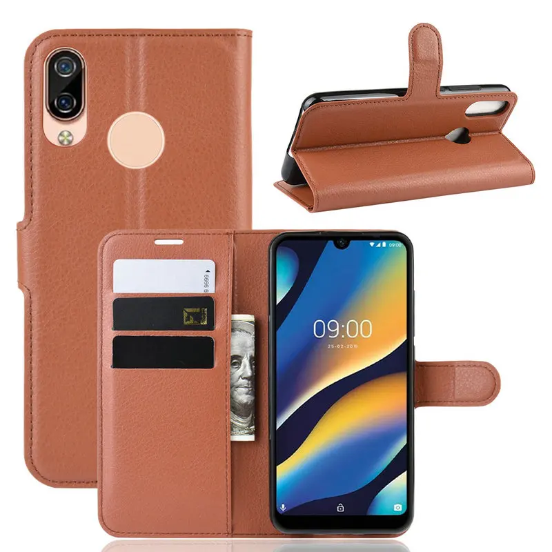 Чехол-Бумажник для телефона wiko View 3 lite, чехол для wiko View 3 Pro, wiko Y60 Y80 Y70, кожаный чехол-книжка Etui