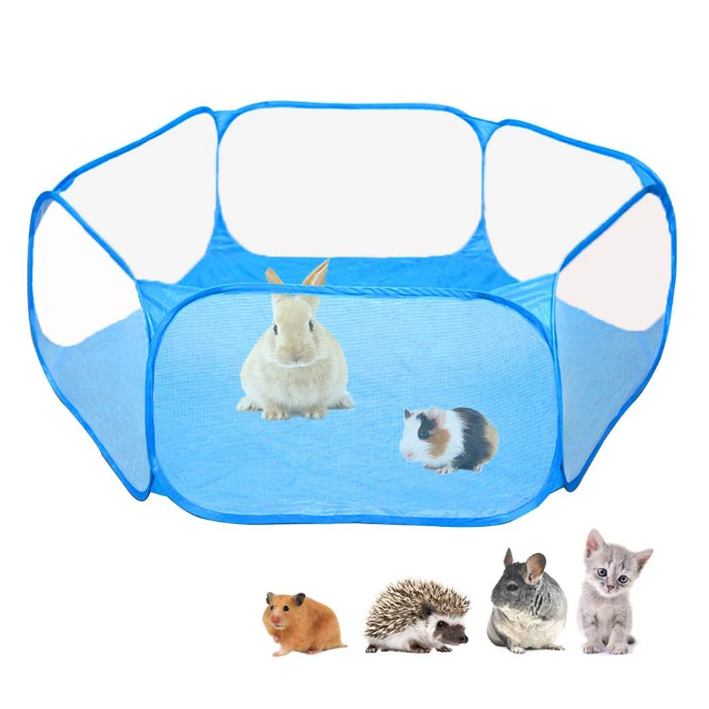 Tent Playground-Fence Hamster Animal Cage Guinea-Pigs Chinchillas Outdoor Small Portable