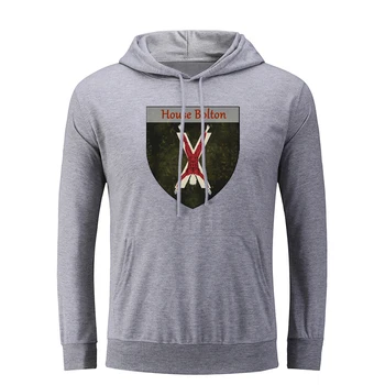 

Game of Thrones House Bolton of the Dreadfort Our Blades Are Sharp Womens Graphic Hoodie Sweatshirt Strings Hooded Top Pullover
