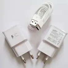 Быстрое зарядное устройство samsung Galaxy, настенный адаптер, быстрая зарядка 1,2 м, кабель типа C для Galaxy A30, A40, A50, A60, A70, S10, S8, S9 Plus, note 8, 9, 10