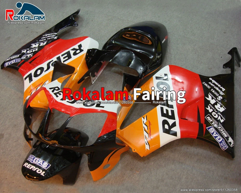 Per Honda Vtr1000 Rc51 Sp1 Sp2 2000-2006 Rvt 1000Rr 00-06 Rc51 Aftermarket Kit Carenatura Moto Nero